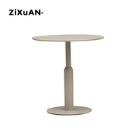 Meja dan Kursi Luar Ruangan dari Aluminium Cor, Furnitur untuk Barbekyu di Teras dan Taman, Tahan Air dan Anti Sinar Matahari, Kombinasi Furnitur