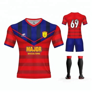 China barato al por mayor jersey de futbol con diferente tamaño para el equipo de fútbol o <span class=keywords><strong>club</strong></span> - Product Image 1