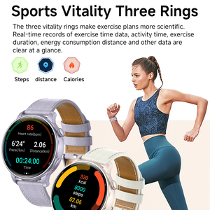 Y25-Y thể thao Heart Rate Giám sát 450mAh pin dài Smartwatch 3ATM không thấm nước tin nhắn nhắc nhở thông minh xem mujer Hombre - Product Image 4