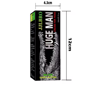 Prix de gros, taille XXL, épaississement, massage, emballage privé, plantes naturelles pures, écologiques, 50g, fournitures sexuelles pour hommes adultes - Product Image 3