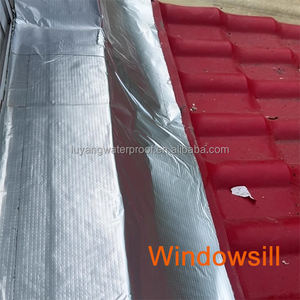 Membrane d'étanchéité pour toiture en <span class=keywords><strong>bitume</strong></span> butyle auto-adhésive en film d'aluminium PVDF coloré anti-âge pour la réparation des fuites de tôles d'acier colorées - Product Image 1