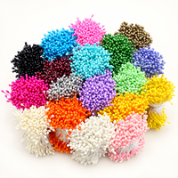 Pistils de fleurs pastel perlés pour la décoration de mariage, les bouquets faits main, les créations florales et les projets DIY