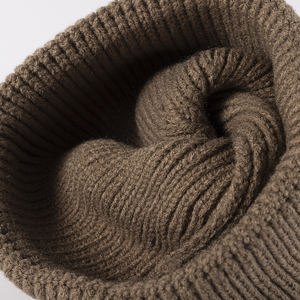 <span class=keywords><strong>Gorro</strong></span> de punto de lana de Color sólido para bebé, <span class=keywords><strong>gorro</strong></span> bordado con letras, <span class=keywords><strong>gorro</strong></span> cálido para niños, gorros de ganchillo informales para exteriores para niños y niñas - Product Image 5