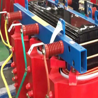 Transformateur sec triphasé 80 kVA haute tension 6 kV/6,3 kV/6,6 kV/10 kV/10,5 kV/11 kV Modèle SCB Bobinage Cuivre/Aluminium Garantie 2 ans
