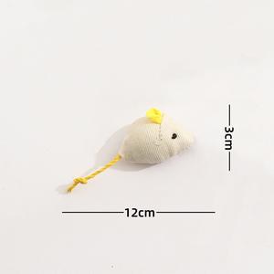 Juguete Ecológico de Peluche con Forma de Ratón para Gatos, Resistente a Arañazos, para Masticar y Limpiar los Dientes, de Fabricante de Productos para Mascotas - Product Image 6