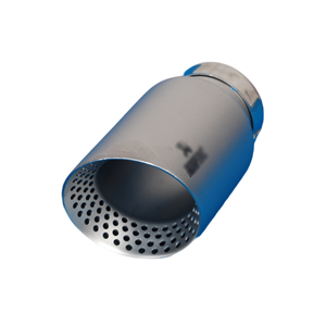 Embout d'échappement de voiture en acier inoxydable de <span class=keywords><strong>4</strong></span> pouces, noir mat, embout en maille, style ak, silencieux pour modification des performances du véhicule. - Product Image 6