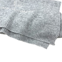 Ensemble de voyage en cachemire tricoté de vente chaude soutien par coutume