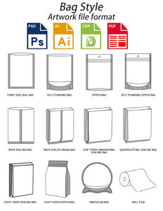 Novo Design 3.5g Gummies Dispensário Exótico Mylar Sacos Personalizado Pequeno Cali Mylar Saco 3.5 Bolinho Doce Com Meu Logotipo - Product Image 4