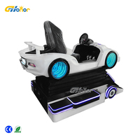 Offre Spéciale de réalité vidéo populaire VR emballant le simulateur de jeu électronique de simulateur de chariot pour le hall d'achats