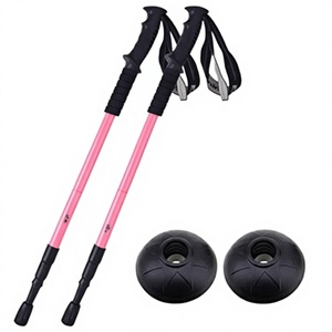 Bastón <span class=keywords><strong>de</strong></span> Senderismo <span class=keywords><strong>de</strong></span> Aluminio Antichoque con Mango <span class=keywords><strong>de</strong></span> EVA - Product Image 3