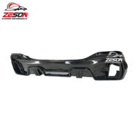 Difusor trasero de fibra de carbono estilo LD, labio de alerón trasero para BMW X6 G06 Upgrade LD Body Kit