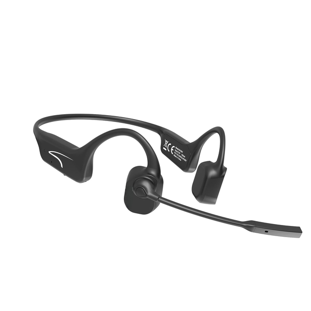 Open-Ear Bluetooth Bone Conduction Sport Headphones, Sweat Resistant Wireless Earphones with Microphone for Workouts and Running