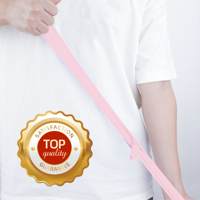 Gants en nitrile rose sans poudre hypoallergéniques jetables sans latex utilisation de soins pédiatriques au toucher ultra doux