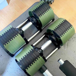 ชุดดัมเบลเหล็กหล่อแบบปรับได้สำหรับทุกเพศชุดฟิตเนสปรับน้ำหนักได้เป็นมิตรกับสิ่งแวดล้อม - Product Image 1
