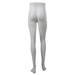 Venta al por mayor escaparate blanco mate mitad inferior cuerpo fibra <span class=keywords><strong>de</strong></span> vidrio Torso <span class=keywords><strong>pantalones</strong></span> pierna maniquí - Product Image 6