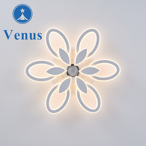 Ventilador LED <span class=keywords><strong>de</strong></span> 26 Pulgadas con luz regulable, 7 palas ABS y 6 velocidades, mando a distancia y control <span class=keywords><strong>de</strong></span> aplicación moderno para salón - Product Image 3