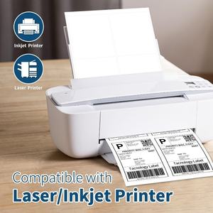 Etiquetas Adhesivas Imprimibles Tamaño A4, Hoja de 4 Páginas, 4x5 Pulgadas, para Dirección de Envío FBA, Adhesivo Acrílico para Uso en Supermercados - Product Image 4