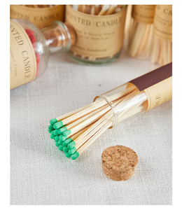 Luxury <strong>Matches</strong> in Glass Jar With Logo High Quality Colored <strong>Matches</strong> Safety Personalized Long Safety <strong>Matches</strong> - Product Image 3