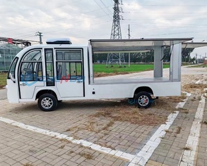 Cheap Price Zhenda Brand Mini Buses 5 Seats Cargo Box Electric Sightseeing Bus Henan Origin New Sale Special Transportation - Product Image 5