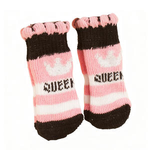 Calcetines Antideslizantes y Ecológicos con Estampado de Dibujos Animados para Perros Pequeños, Protectores de Patas Antisuciedad y Antiarañazos para Todas las Estaciones - Product Image 5