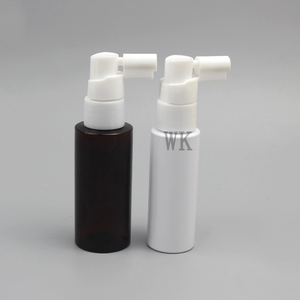 Orale nasal-throat-Nebelauslösung Plastikflasche leere Flüssigkeits-Sprühdose kundenspezifische lange Düse PET-Flasche Spray - Product Image 4