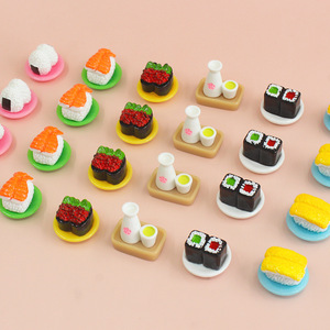 Set di Giocattoli Alimentari in Miniatura Tridimensionale, Mini Sushi Giapponese, Sake in Miniatura, Giocattolo da Scrivania Trendy Fai-da-Te, Ornamenti e Decorazioni - Product Image 4