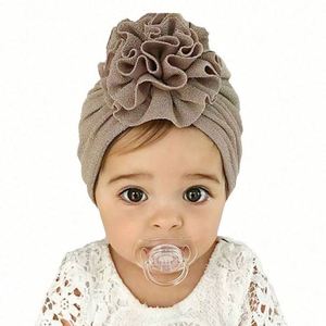 Joli turban unisexe en polyester pour enfants, couleur bonbon, toutes saisons, couvre-cheveux et accessoires - Product Image 1