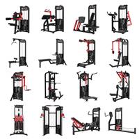 Machine de musculation commerciale populaire en acier robuste pour entraînement des bras, durable et polyvalente