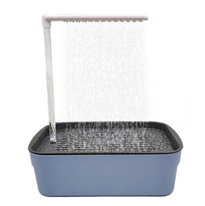 Bassin de bain électrique pour perroquets avec circulation automatique de l'eau, grande <span class=keywords><strong>baignoire</strong></span> de douche pour perruches et autres oiseaux - Product Image 2