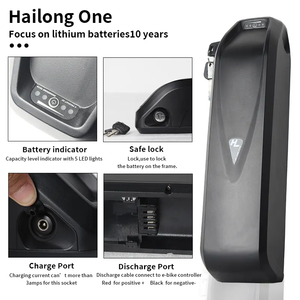 แบตเตอรี่ EU Hailong 36V 48V 10Ah 20Ah 25ah Li-Ion สำหรับจักรยานไฟฟ้า - Product Image 5