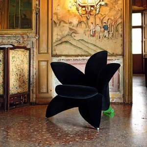 Poltrona Modulare di Lusso Moderna in Tessuto per Sala da Pranzo Casa Ufficio Hotel – Divano Lounge Leggero Design Lily - Product Image 2