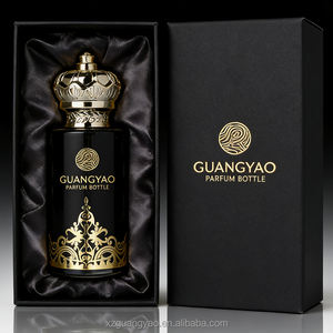 ขวดน้ำหอมแบบกำหนดเองระดับไฮเอนด์ ขวดแก้วสีดำด้าน พิมพ์โลโก้ได้ตามต้องการ ขวดน้ำหอมหรูหราพร้อมบรรจุภัณฑ์ - Product Image 1