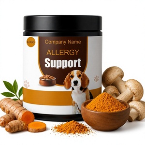 Polvo Natural para el Alivio de Alergias en Perros y Gatos, Ingredientes Orgánicos, Salud de la Piel e Inmunidad, OEM, ODM, Marca Privada, Venta al Por Mayor - Product Image 1