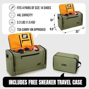 Free sample Duffel <b>Bag</b>, Gym Training Travel Basketball Football <b>Bag</b> With 3 Adjustable Compartment <b>Dividers</b> - Product Image 4