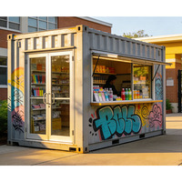 Casa Contenedor Modular de Acero con Certificación CE LDYZ, Impermeable, de Ensamblaje Rápido, Color Personalizado, para Hotel, Cafetería, Restaurante, Tienda