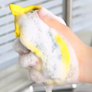 Spons Cuci Piring Dapur Bulat Dua Sisi untuk Kebersihan Rumah Tangga dari Panci dan Wajan - Product Image 2