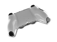 Housse transparente en cristal PC pour manette PS5 étui de protection peau de coque anti-rayures pour PS5