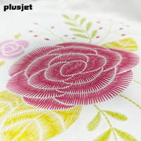 Plusjet produk baru penjualan terlaris pakaian t-shirt kepala Dx7 A3 Uv Dtf mesin Printer Uv Dtf Roll untuk Roll Printer dtf uv bordir