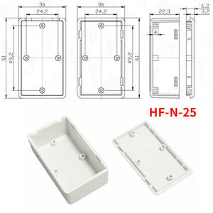 Scatola di plastica personalizzata Abs piccoli accessori componenti elettronici scatola <span class=keywords><strong>Telecommunicatio</strong></span> per elettronica - Product Image 4