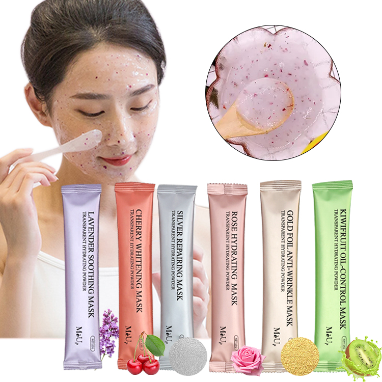 Корейская Желейная маска для ухода за кожей лица, маска для лица, уход за кожей лица, органайка для лица, гидро Желейная маска, порошок