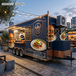 Outdoor Pizza Trailer Modern Hot Dog Food Truck DOT Certified Dessert Full <b>Kitchen</b> - Product Image 5