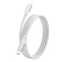 PD3.1 Kabel Tipe-C Terjalin Output Maksimal 240W, Kabel USB-C Pengisian Cepat Anti-Putus yang Tahan Lama untuk Notebook dan Perangkat Pintar