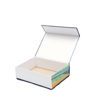 Boîte cadeau en carton rigide écologique avec logo personnalisé, fermeture magnétique, recyclable, imperméable, laminage mat, matériaux recyclés