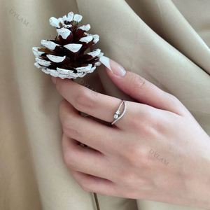 Dylam Nouvelle Collection – Bagues Minimalistes en Argent Sterling S925 pour Femme – Design Tendance et Très Vendues - Product Image 4