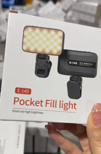 E140 điện thoại di động Spotlight xách tay nhà sống streaming <span class=keywords><strong>Mini</strong></span> Pocket đèn LED cầm tay Spotlight và thiết bị chiếu sáng đậu phụ đèn - Product Image 4