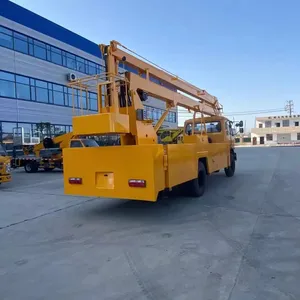 Elevador telescópico hidráulico para caminhão/elevador traseiro/boom |