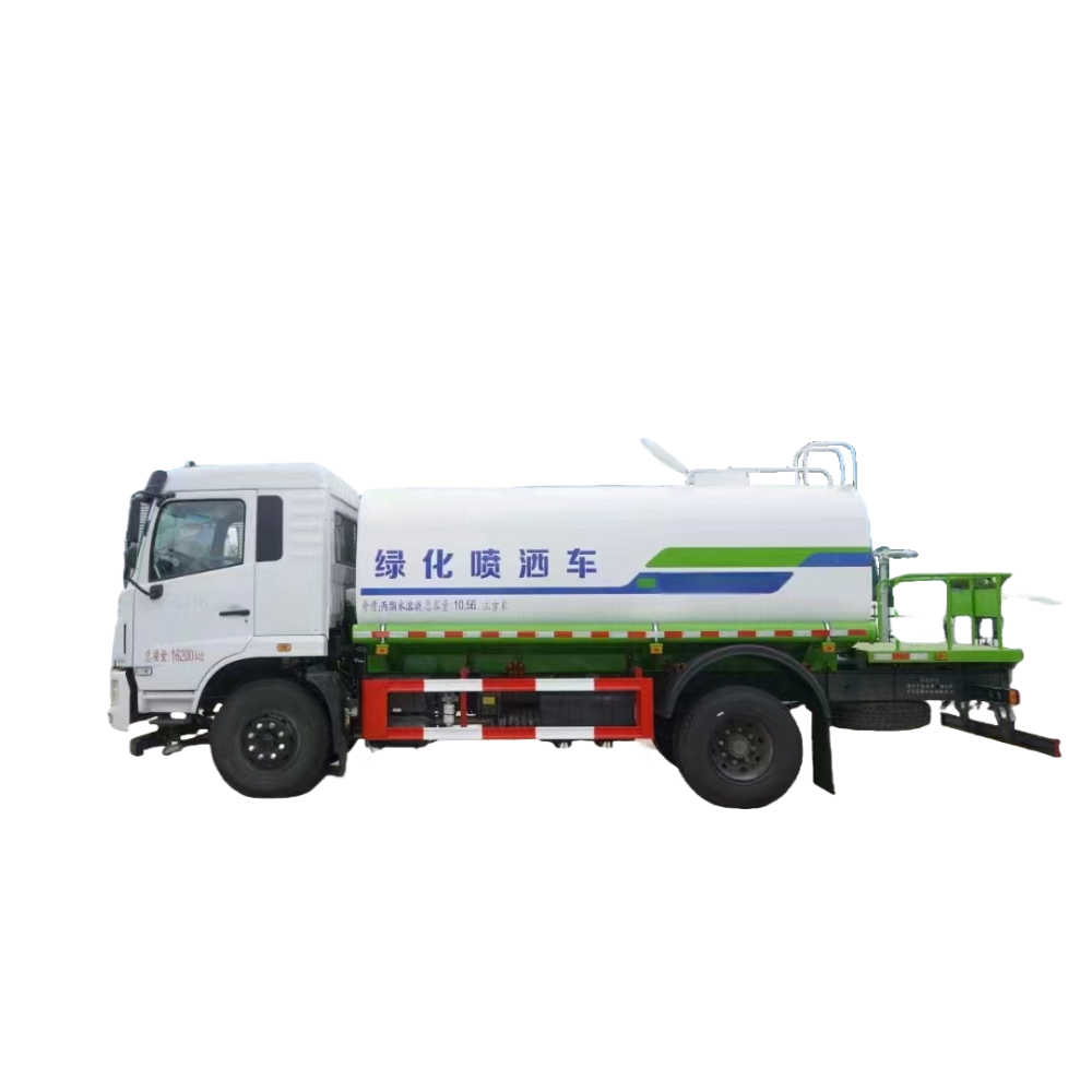 Высокомощный Спринклерный грузовик Dongfeng с эффективной поливной тележкой емкостью 14 кубических метров