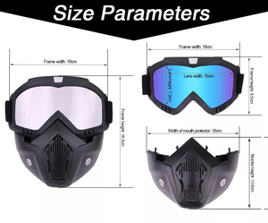 オープンフェイスウィンドプルーフオートバイハーフヘルメットVintage Design UV400保護軽量サイクリング釣り用取り外し可能 - Product Image 4
