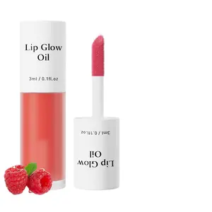 Lower MOQ Fruit Favor Lip Oil Tinted High Quality Lip Stain Wholesale Various Shades Lip Oil