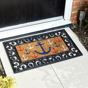 Interchangeable Switchable Frame Tray Mats Welcome Insert <b>Rubber</b> Coir Door Mats <b>Doormats</b> with Insert - Product Image 6